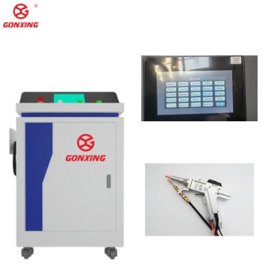 China Home 2000w 3000w Pulse Fiber Laser Cleaning Machine for Rust Surface Cleaning on Metal Surfaces by Au3tech Control System for sale