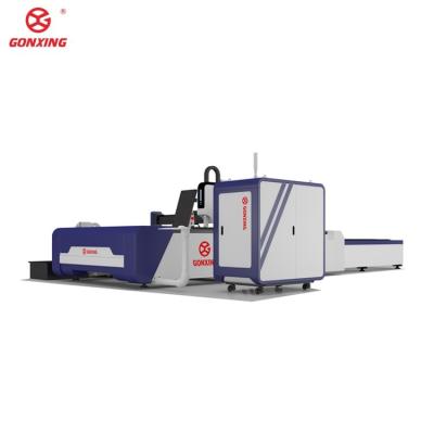 China GONXING High Power Laser Cutting Machine 12000w-30000w with Automatic Focusing and High Speed MAX/RAYCUS Laser Source for sale