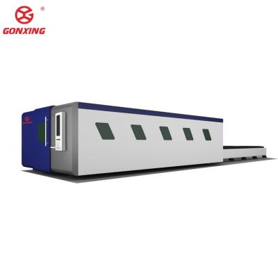 China Metal Laser Cutter CNC Fiber Laser Cutting Machine Water Cooling 6025 6kw 12kw 20kw for Sheet Metal by GONXING LASER for sale