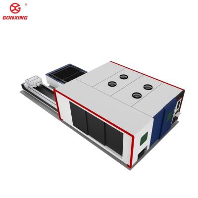 China Automated Loading Schneider Electric-France 2000/3000W Fiber Laser Cutting Machine for Metal Integrated Plate and Tube for sale