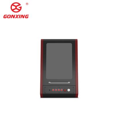 China EZCAD-besturingssoftware 30W 50W gesloten glasvezellasermarkeringsgraveringsmachine voor draagbare handheld-gravering op halsketting Te koop