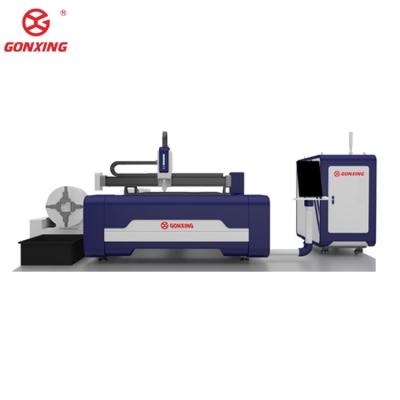 Cina HIWIN Guiderail 1500w/2000w/3000w CNC Sì Modalità di funzionamento Tagliatore di piastre e tubi a onde continue con sorgente laser MAX/RAYCUS in vendita