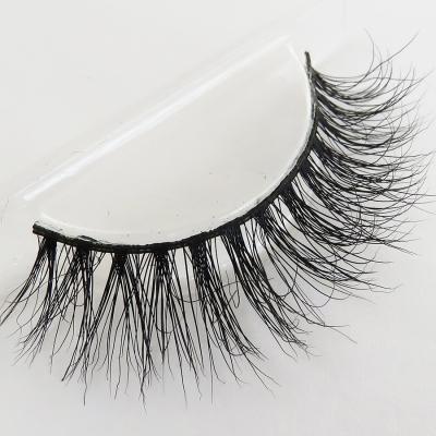 China 2021 Full Thick 12-18mmSilk Mink Eyelashes Vendor With Packaging Bestsellers Mink Eyelashes Vendor Strip With Packaging Custom Made for sale