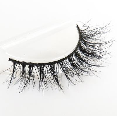 China Mink Eyelashes Vendor With Custom 15 Millimeter 20mm Thick Private Label Handmade Fake Mink Strip Eyelashes Vendor With Custom Made Packaging for sale