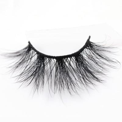 China Custom Wholesale Thick Real Mink Eyelashes From Wholesale 3d Mink Eyelashes Packaging Private Label for sale