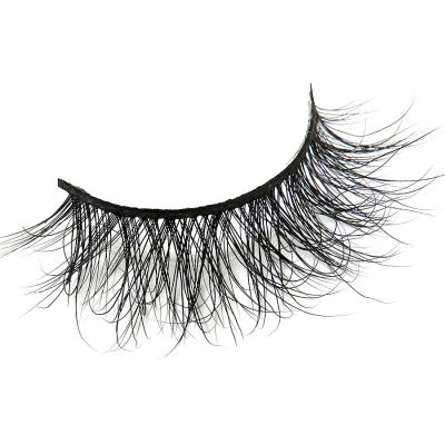 China AE12 Fashionable Private Label Short 3d Mink Individual Eyelash Thick for sale