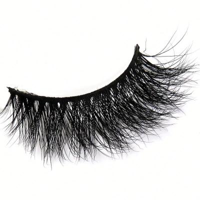 China Thick box of AE05 3d Mink False Eyelash Strips Custom for sale