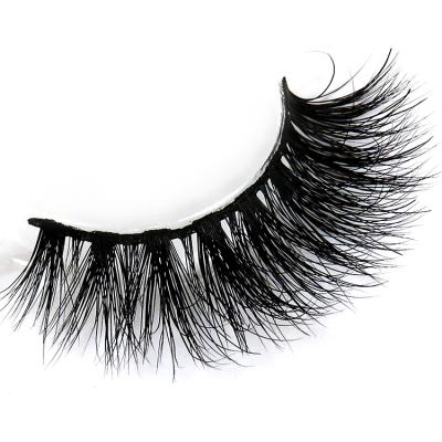 China Different strands of best 3d mink FA42 thick false eyelashes for sale