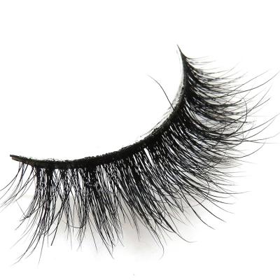 China FA33 Thick 3D Vivid Mink And Soft Santhilea Magnetic Mink Strip Eyelashes for sale