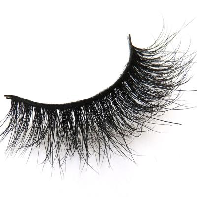 China FA29 thick create the best cross 3d Mink False Natural Eyelashes for sale