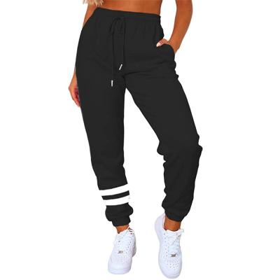 China Women's Breathable Active Sweatpants Workout Sports Lounge Pants Drawstring Jogger Casual Sports Tracksuit for sale