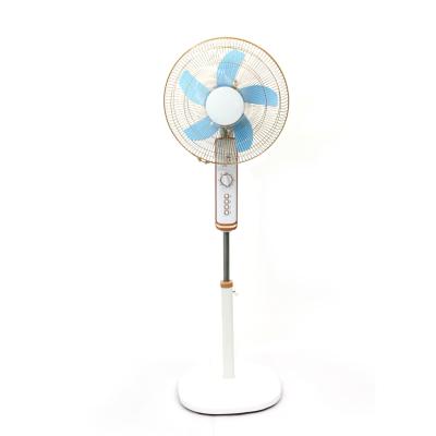 China Fashional Electric Home Use Stand Fan Winges Series 5 Plastic Blades Holding Fan for sale