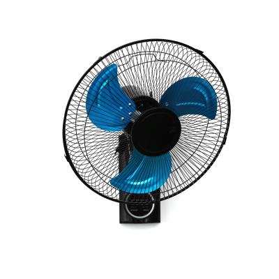 China Industry Home Plastic Wall 3 Blades China Electric Wall Fan With Air Cooling Remote New Fan for sale