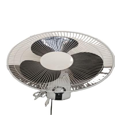 China Wall Mounted 16inch Wall Fans With Swing And Pull Key Switch for sale