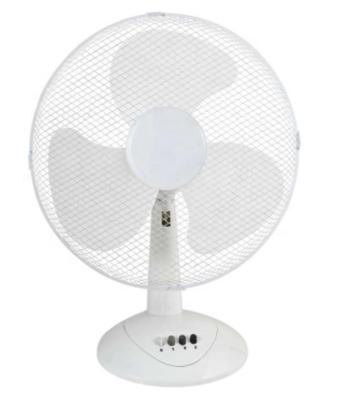 China Fashional 16inch table fan mesh whiter full grills sell in iltaly for sale