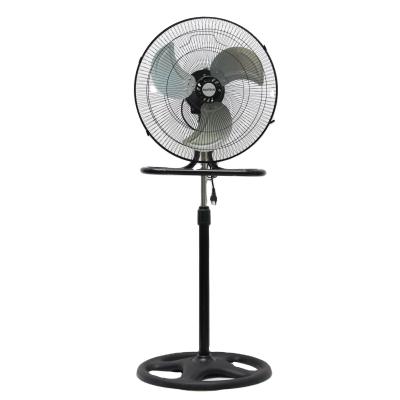 China Fashional South Africa Market Hot Sale 90W 18inch 3 in 1 Rack Industrial Fan with 3/5 Material Blade for sale