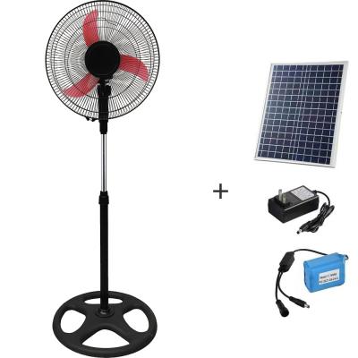 China Fashional Colling Floor Fan Rechargeable Solar Powered Fan for sale