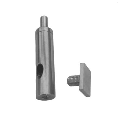 China Aluminum Square Machining Of Copper Coupling Collar Screw Parts for sale