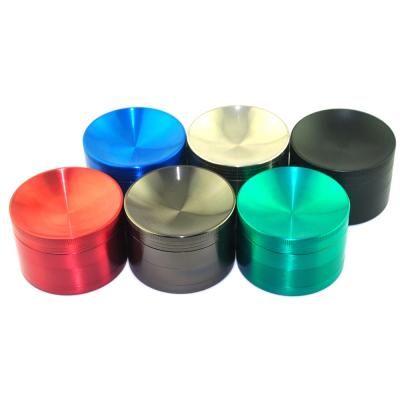 China From Factory Multifunctional Portable 63*43 Layers of Concave Grinder Smoking Accessories, Tobacco Herb Grinder Straight 4 Weed for sale