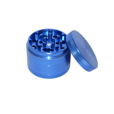 China Factory Directly Aluminum Portable Custom Logo 4 Parts Aluminum Alloy Tobacco Metal Dry Herb Grinder for sale