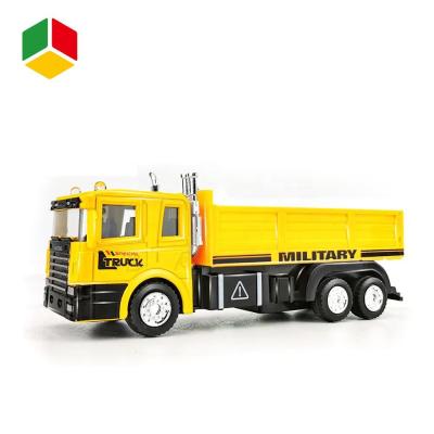 China Diecast Toy Hot Selling 1:40 Pull Back Diecast Metal Truck Fire Engine Engineering Vehicle Gift for sale