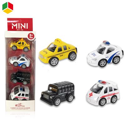 China Diecast Toy QS City Wholesale Mini Alloy Car Toys Diecast Pull Back Small Die Cast Car Set Toys Vehicle For Children Kids for sale