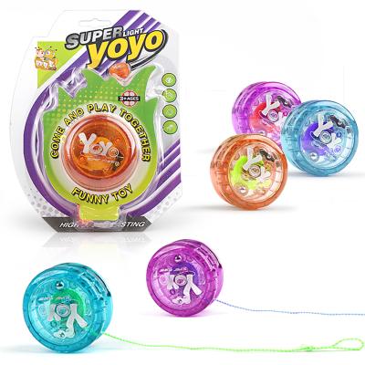 China QSTOYS Educational Classic Plastic Delicate Kids Yoyo Toy With Led Light for sale