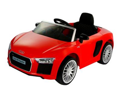 China Ride On Toy Factory Cheap Price Kids Remote Control Ride On Gray Card Ride On R8 Car With Light And Music for sale