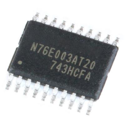 China 8 Bit New Flash Integrated Circuits IC Chip N76E003AT20 Original Electronic Components Embedded Microcontrollers N76E003 1K x 8 for sale