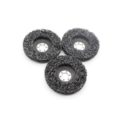 China Rust Removal / Paint Removal / Grinding / Polishing China Made Abrasive Black Diamond Tools Resin Fiber Brush Web Diamond Grinding Plate for sale