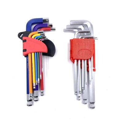 China Good Quality Widespread Trustworthy Screw Reinforcement Inner Hexagon Spanner Manufacturer Set Key for sale