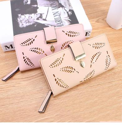 China Luxury Pure Simple Personality Hand Color Light Design Essential Hollow Purse Anti-theft Purse For Purchasing YW024 for sale