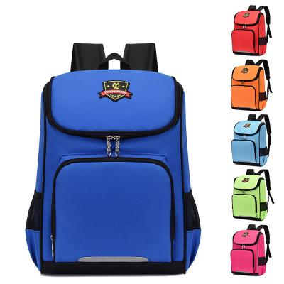 China Waterproof Fashionable Large Capacity Children's Schoolbags In Multiple Colors Lightweight And Comfortable Solid-color Student Backpacks YGH509 for sale