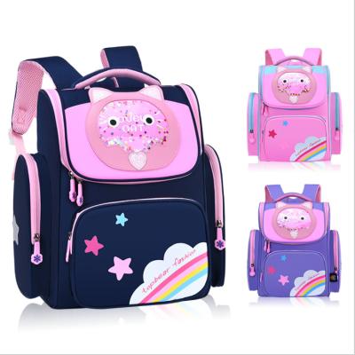 China Waterproof Kids Student Light Weight Waterproof Boys Kids School Bags and Backpacks YGS-03 for sale