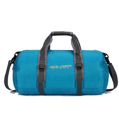 China 2021 Gymnasium Popular High Quality Portable Fitness Travel Handbag Single Shoulder Sports Men's Single Shoulder Bag Wholesale Cylindrical Bag YGL-10 for sale