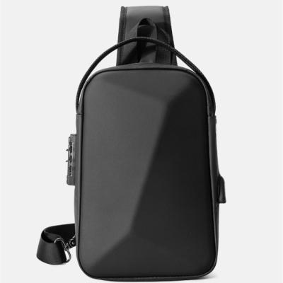 China Fashion casual style men's backpad men's sling bag bodybag men's cross shoulder straps bag for sale