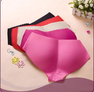 China FP001 Low waist sexy silicone padded knickers butt lifting panties for sale