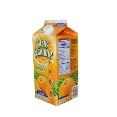 China Food Juice With Triangular Pulp Carton Filling Machine for sale