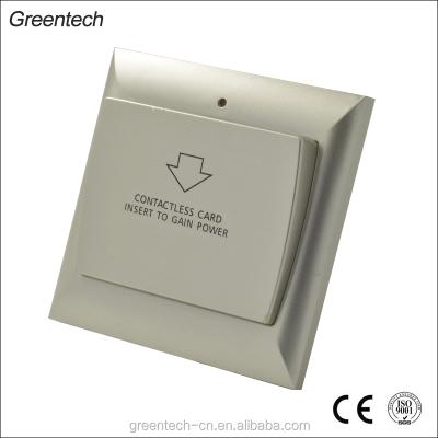 China Hotel room insert plastic card to get power switch hotel card energy saving switch for sale