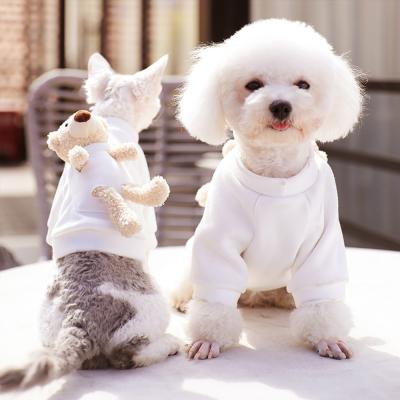 China Sustainable Pet Clothing Dog Clothes Cotton Lovely Coat Autumn Dog Coats Pet Clothes for sale