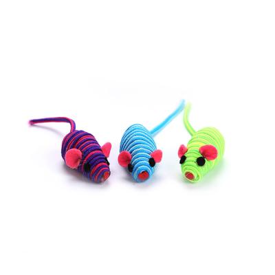 China High Quality Sustainable Winding Cat Toy Easy-to-Clean Material Toy Cat Mouse Shaped Eco-Friendly New for sale