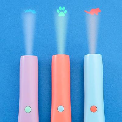 China New Hot Stick Viable Cat Toy Laser Pattern Funny Cat Toy Cat Toy for sale