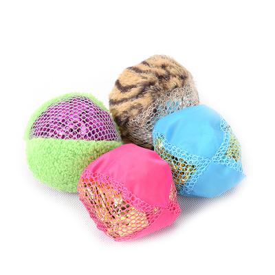 China Wholesale Cheap Viable Soft Cat Football Pet Toy Soccer Pet Toy Football Interactive Pet Cat Toy Interactive Pet Toy for sale