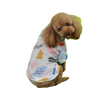 China Summer Fruit Shape Dog Cloth Sun Protection Sustainable Durable Pet Cloth Elastic Comfortable Soft Dog Clothes for sale