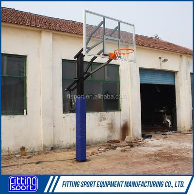 China Tempered Glass Basketball Backboard With Pole/Post (72