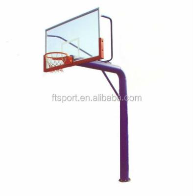 China Tempered Glass Basketball Pole Post for sale