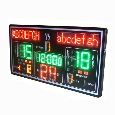 China FTBSBS039 Portable Football and Basketball Electronic LED Scoreboard for sale