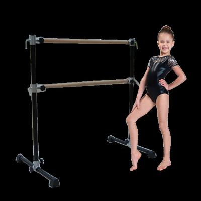 China Steel Ballet High Grade Portable Barre for Home or Studio Freestanding Adjustable Barre for Stretch Balance Pilates Dance or Active Workouts for sale