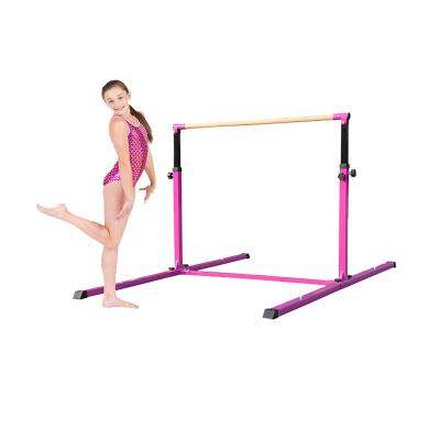 China High Grade Gymnastics Kip Bars Junior Gym Tumbling Steel Bar For Kids Home Adjustable Horizontal Bar for sale