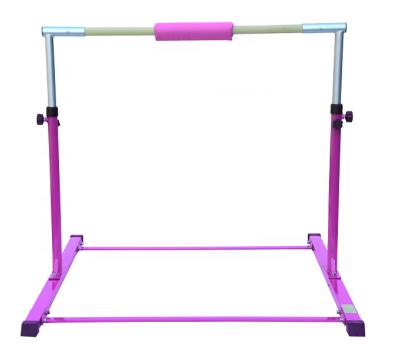 China Multifunctional Horizontal Bar Trainer Hot Sale Foldable Gymnastics Bar Adjust Junior Training Bar Expandable To Children for sale